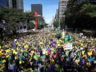 Apoiadores de Jair Bolsonaro estiveram na Avenida Paulista, neste domingo, em ato à favor do ex-presidente