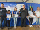 Premiação do Concurso de Frases 'Amambai 70 anos', realizado em 2018, que inspirou a retomada da disputa em 2025