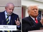 O presidente Luiz Inácio Lula da Silva e o ex-presidente dos EUA Donald Trump