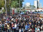 Considerado uma das maiores manifestações cristãs do Estado, o evento teve início na Praça do Rádio Clube e seguiu até os Altos da Avenida Afonso Pena