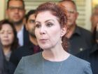 Carla Zambelli se pronunciou por carta, mesmo estando impedida de se comunicar ou dar entrevistas. 