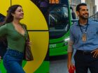 Sophie Charlotte e Amaury Lorenzo gravam cenas de 'Três Graças' em São Paulo.