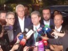 Governadores Romeu Zema, de Minas, Ronaldo Caiado, de Goiás, Tarcísio de Freitas, de São Paulo, Cláudio Castro, do Rio, e Jorginho Mello, de Santa Catarina se reuniram na casa de Ibaneis Rocha, do Distrito Federal 