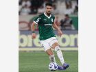 O jogador Flaco López, da SE Palmeiras, em jogo contra a equipe do Botafogo FR, durante partida válida pela vigésima rodada, do Campeonato Brasileiro, Série A, no Esteadio Nilton Santos.