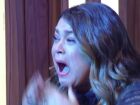 Preta Gil foi surpreendida em 2018 por sua sobrinha Flor Gil, que cantou para ela na TV