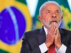 O corintiano presidente Luiz Inácio Lula da Silva, durante cerimônia de Sanção do Projeto de Lei nº 3.062/2022, no final de julho