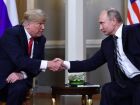 Donald Trump e Vladimir Putin em encontro em Helsinki em 2018 