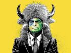 Jair Bolsonaro foi retratado pela The Economist com chapéu igual ao do 'viking do Capitólio'.