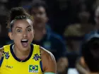 Gabi, ponta e capitã da Seleção Brasileira de vôlei feminino 