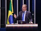 Senador Nelsinho Trad durante sessão no Congresso: proposta garante mais prazo para regularização em áreas de fronteira
