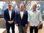 O convite foi feito pelo presidente da Unicred, Dr. Paulo Moro. O diretor geral da Unicred Campo Grande, Diego Moraes Garcia também marcou presença no convite