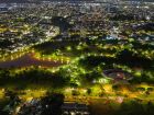 O fim de tarde em Campo Grande