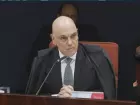 Ministro Alexandre de Moraes, do STF, durante discurso de abertura do julgamento de Jair Bolsonaro e aliados, em 2 de setembro de 2025.