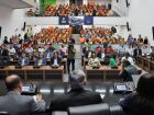 Evento lotou o Plenário Júlio Maia e o saguão da Assembleia Legislativa de MS