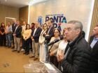 A ALEMS, representada pelo deputado estadual Paulo Corrêa, participa de solenidade de convênio para infraestrutura na faixa de fronteira Foto: