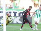 Flamengo em partida contra o Juventude, pelo Brasileirão.