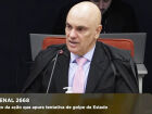 O ministro Alexandre de Moraes