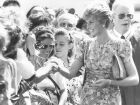 Princesa Diana durante visita à cidade de São Paulo em abril de 1991 