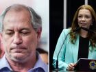 Ex-ministro Ciro Gomes foi proibido pela Justiça de citar a prefeita Janaína Farias em discursos e redes sociais.