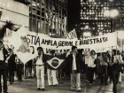 Passeata de protesto contra a Lei de Segurança Nacional e pela anistia ampla, geral e irrestrita. Autoria desconhecida.
