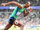 O brasileiro Alison dos Santos, o Piu, levou a prata no Mundial de Atletismo. 