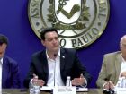 Ratinho Júnior defendeu solução política para pacificar o país e criticou PEC da Blindagem em evento em São Paulo.