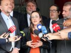 A presidenta nacional do PSOL, Paula Coradi