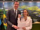  Dagoberto Nogueira assume a coordenação da bancada federal de MS, sucedendo a senadora Soraya Thronicke, em ato realizado em Brasília.