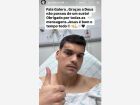 Brazão recebe alta de hospital e posta foto em rede social: 'Tudo não passou de um susto'.