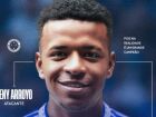 Cruzeiro anunciou a contratação do atacante Keny Arroyo 