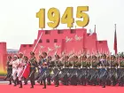 Tropas se preparam para o desfile militar do 80º aniversário da vitória da China na Guerra de Resistência contra o Japão na Segunda Guerra Mundial.  