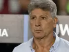 O técnico Renato Gaúcho durante partida entre Fluminense e Lanús pela Copa Sul-Americana 
