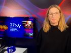 Daniela Klaiman durante o 27º Congresso Paranaense de Rádio e TV, onde falou sobre o papel do rádio no presente e no futuro tecnológico