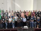 Autoridades, lideranças e comunidade reunidas no lançamento do portal socioambiental do Projeto Sucuriú.