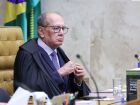Ministro Gilmar Mendes em sessão plenária do STF.