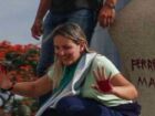 Débora Rodrigues dos Santos admitiu em depoimento ter pichado a estátua da Justiça com batom.