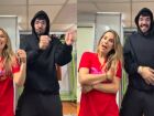 Wanessa Camargo e Luan Pereira dançam juntos nos bastidores do 
