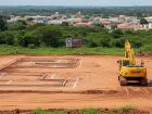 Início das obras do Centro de Educação Profissional do Senac em Bonito; imagem ilustrativa do projeto na área do Jardim Andrea.