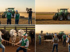 Simulação das provas práticas e dinâmicas de campo que representam o formato do reality Mestres do Agro Brasil, idealizado pelo Senar/MS e Famasul.