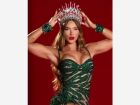A influenciadora Virgínia Fonseca foi coroada como a nova rainha de bateria da Grande Rio.