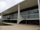 Fachada do Palácio do Planalto, em Brasília.