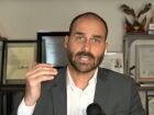 Eduardo Bolsonaro concede entrevista ao site 'Poder 360' e fala de Tarcísio de Freitas.