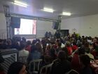 Mais de 600 fiéis se reuniram na Capela do Milagre para acompanhar ao vivo a canonização de Carlo Acutis