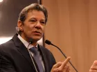O ministro da Fazenda, Fernando Haddad