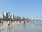 Cetesb alerta para níveis altos de bactérias em 24 pontos do litoral paulista.