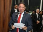 Deputado Gerson Claro, autor da proposta, durante a sessão plenária desta quarta-feira 