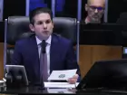 O presidente da Câmara, Hugo Motta