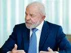 Presidente da República, Luiz Inácio Lula da Silva, durante entrevista  