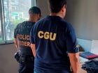 Agentes da PF e da CGU.