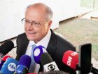 O vice-presidente Geraldo Alckmin disse ter 'enorme admiração' pela ministra Simone Tebet